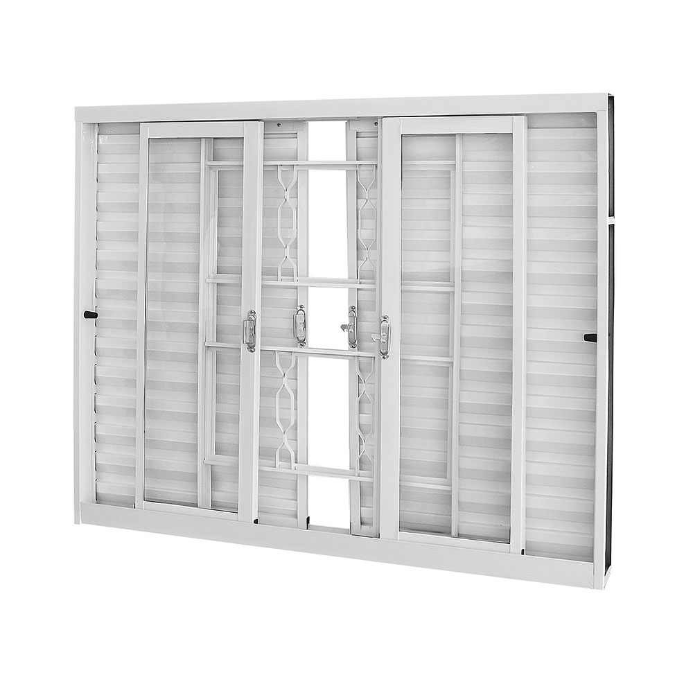 Veneziana 6 folhas com grade elo